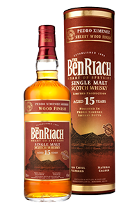 BenRiach 15 Pedro Ximenez Sherry Finish. Image courtesy BenRiach. 