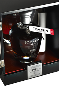 Tomatin 1981 Single Cask #001. Image courtesy Tomatin. 