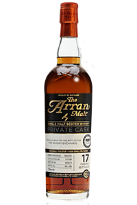 The Arran 17 Private Cask for The Whisky Exchange. Image courtesy The Whisky Exchange/Speciality Drinks Ltd.