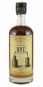 Sonoma Rye Whiskey. Image courtesy Sonoma County Distilling Company.