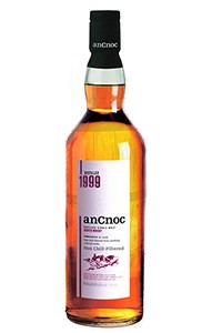 anCnoc 1999 Highland Single Malt. Image courtesy anCnoc/Inver House. 