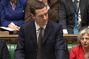 UK Chancellor of the Exchequer George Osborne presents his budget to Parliament March 18, 2015. Photo courtesy BBC News. 