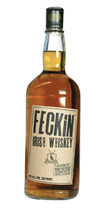Feckin Irish Whiskey. Image courtesy Feckin/Echlinville Distillery.