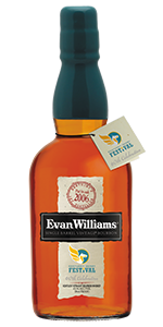 Evan Williams Single Barrel 2006 Vintage Kentucky Derby Festival Bottling. Image courtesy Heaven Hill. 