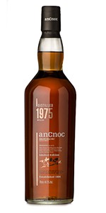 anCnoc 1975 Highland Single Malt Scotch Whisky. Image courtesy anCnoc/Inver House.