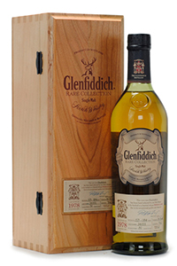 Glenfiddich 1978 Rare Collection. Image courtesy William Grant & Sons. 