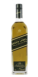 Johnnie Walker Green Label. Photo ©2015 by Mark Gillespie.