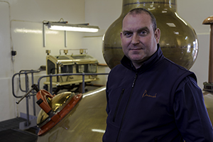 Benromach Distillery's Keith Cruickshank. Photo ©2015 by Mark Gillespie.