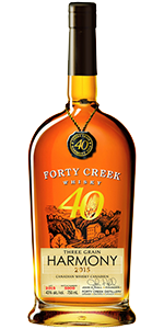 Forty Creek Three Grain Harmony. Image courtesy Forty Creek.