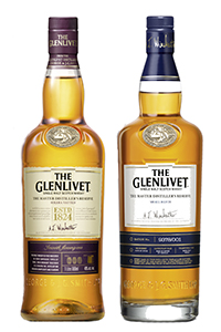 The Glenlivet Master Distiller's Reserve Solera Vatted (L) and Small Batch Single Malts. Images courtesy The Glenlivet/Chivas Brothers
