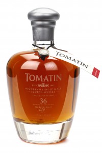 Tomatin 36 Year Old Single Malt Scotch Whisky. Image courtesy Tomatin. 