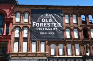 The facade of the Old Forester Distillery to be built on Main Street in Louisville. Courtesy of Brown-Forman. Photo by Jacob Zimmer