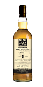 Single Cask Nation Amrut 5 Year Old Indian Single Malt. Image courtesy Single Cask Nation/Jewish Whisky Company