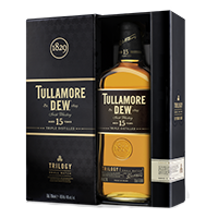 The Tullamore D.E.W. Trilogy Irish Whiskey. Image courtesy Tullamore D.E.W./William Grant & Sons.