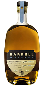 Barrell Whiskey Batch #001. Image courtesy Barrell Craft Spirits LLC.