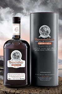 The Bunnahabhain Ceòbanach Islay Single Malt. Image courtesy Burn Stewart Distillers.