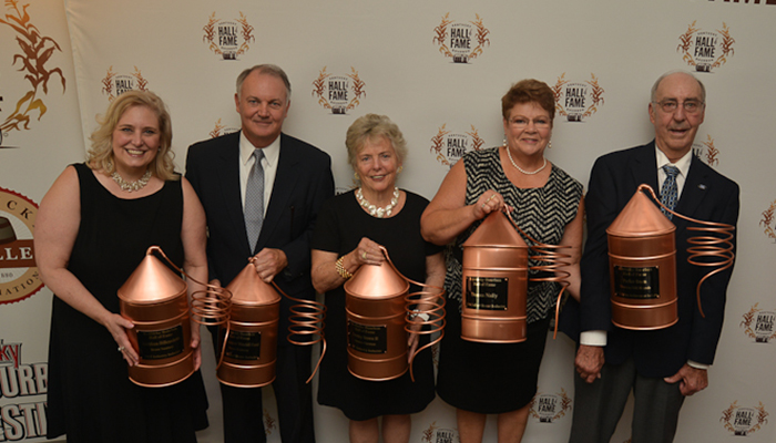 The Kentucky Bourbon Hall of Fame's Class of 2015.