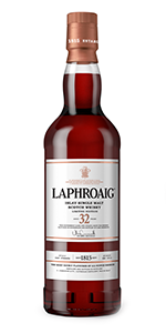 Laphroaig 32-Year-Old Islay Single Malt. Image courtesy Beam Suntory. 