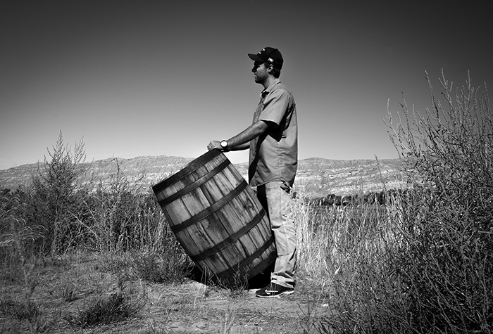Wyoming Whiskey Head Distiller Sam Mead. Photo ©2015 by Mark Gillespie. 
