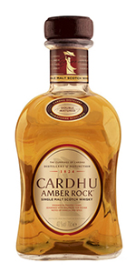 Cardhu Amber Rock Single Malt Scotch Whisky. Image courtesy Diageo.