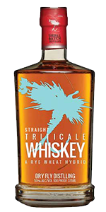 Dry Fly Straight Triticale Whiskey. Image courtesy Dry Fly Distilling.