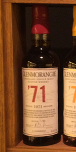 Glenmorangie 1971. Photo ©2015 by Mark Gillespie. 