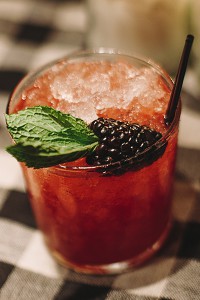 Upland's Kentucky Sunset Cocktail. Image courtesy Wild Turkey. 