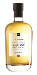 Les Moissons Single Malt Whisky. Image courtesy Domaine des Hautes Glaces.
