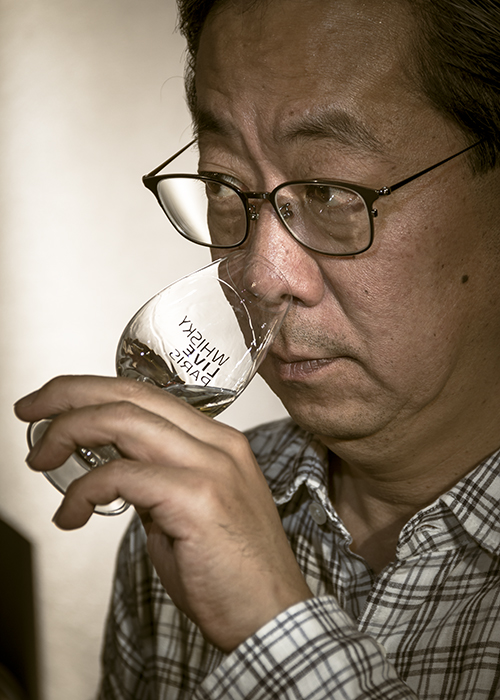 Nikka Whisky chief blender Tadashi Sakuma. Photo ©2015 by Mark Gillespie.
