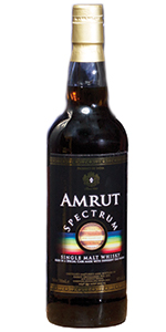 Amrut Spectrum Indian Single Malt Whisky. Image courtesy Amrut.