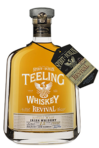 Teeling Whiskey Company's Revival Irish single malt whiskey. Image courtesy Teeling Whiskey Company.