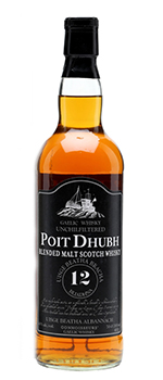 Poit Dhubh 12 Year Old Blended Malt Scotch Whisky. Image courtesy Pràban na Linne Ltd.