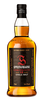 Springbank 12 Year Old Single Malt. Image courtesy Springbank Distillers.