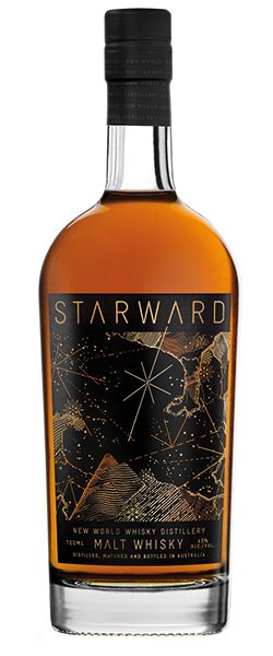 Starward Single Malt Whisky, Image courtesy Starward/New World Whisky Distillery.