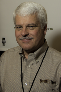 Buffalo Trace Master Blender Drew Mayville. Photo ©2016 by Mark Gillespie.