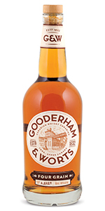 Gooderham & Worts Canadian Whisky. Image courtesy Corby Spirit & Wine.