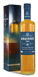 Brenne 10 Years Old French Single Malt Whisky. Photo courtesy Local Infusions, LLC. 