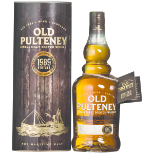 Old Pulteney 1989 Vintage Single Malt Scotch Whisky. Image courtesy Old Pulteney/International Beverage. 