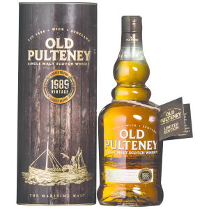 Old Pulteney 1989 Vintage Single Malt Scotch Whisky. Image courtesy Old Pulteney/International Beverage.