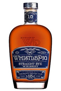 WhistlePig Rye Vermont Estate Oak Whiskey. Image courtesy WhistlePig Farm. 