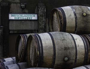 Casks to be filled at Islay's Bruichladdich Distillery. Photo ©2011 by Mark Gillespie.