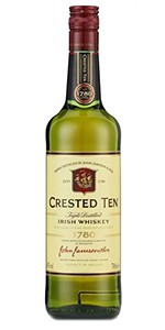 Crested Ten Irish Whiskey. Image courtesy Irish Distillers.