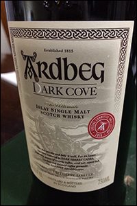 Ardbeg Dark Cove 2016 Committee Edition. Photo ©2016 by Mark Gillespie.