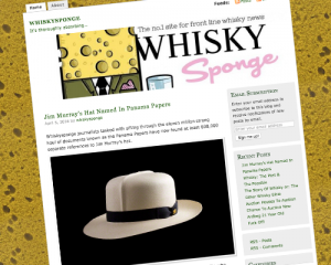 The Whisky Sponge Blog. Image courtesy The Whisky Sponge.