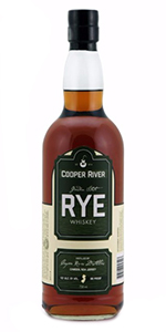 Cooper River Rye Whiskey. Image courtesy Cooper River Distillers.