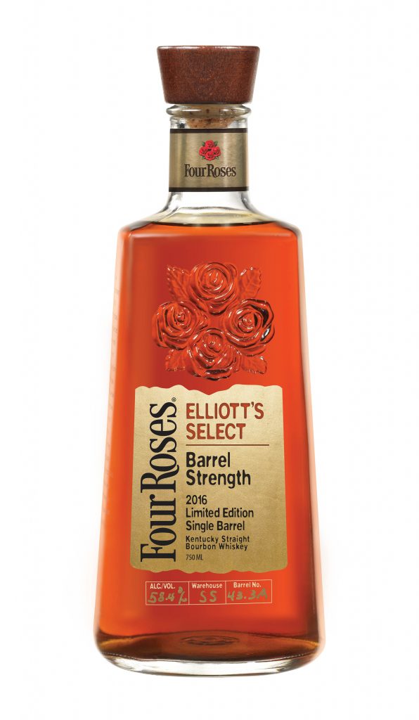 Four Roses Elliott's Select Bourbon. Image courtesy Four Roses.