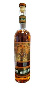 John Drew Rye Whisky. Image courtesy John Drew Brands. 