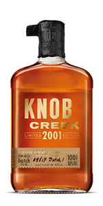 Knob Creek 2001 Vintage. Image courtesy Beam Suntory.