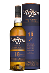 Arran 18 Single Malt Scotch Whisky. Image courtesy Arran. 