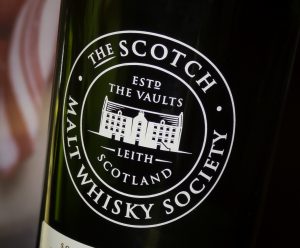 A Scotch Malt Whisky Society bottle. Photo ©2016, Mark Gillespie, CaskStrength Media.